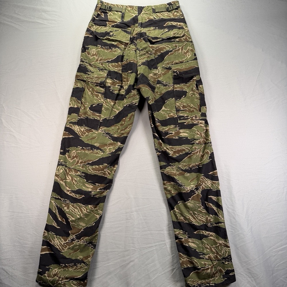 Tiger Stripe Camo Pants XS 26x32 Military Cargo Combat Trousers Jungle - Picture 5 of 12